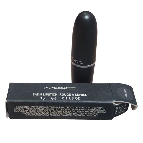 VERY RARE Discontinued CHELSEA MAC Cosmetics satin lipstick - Picture 3 of 7